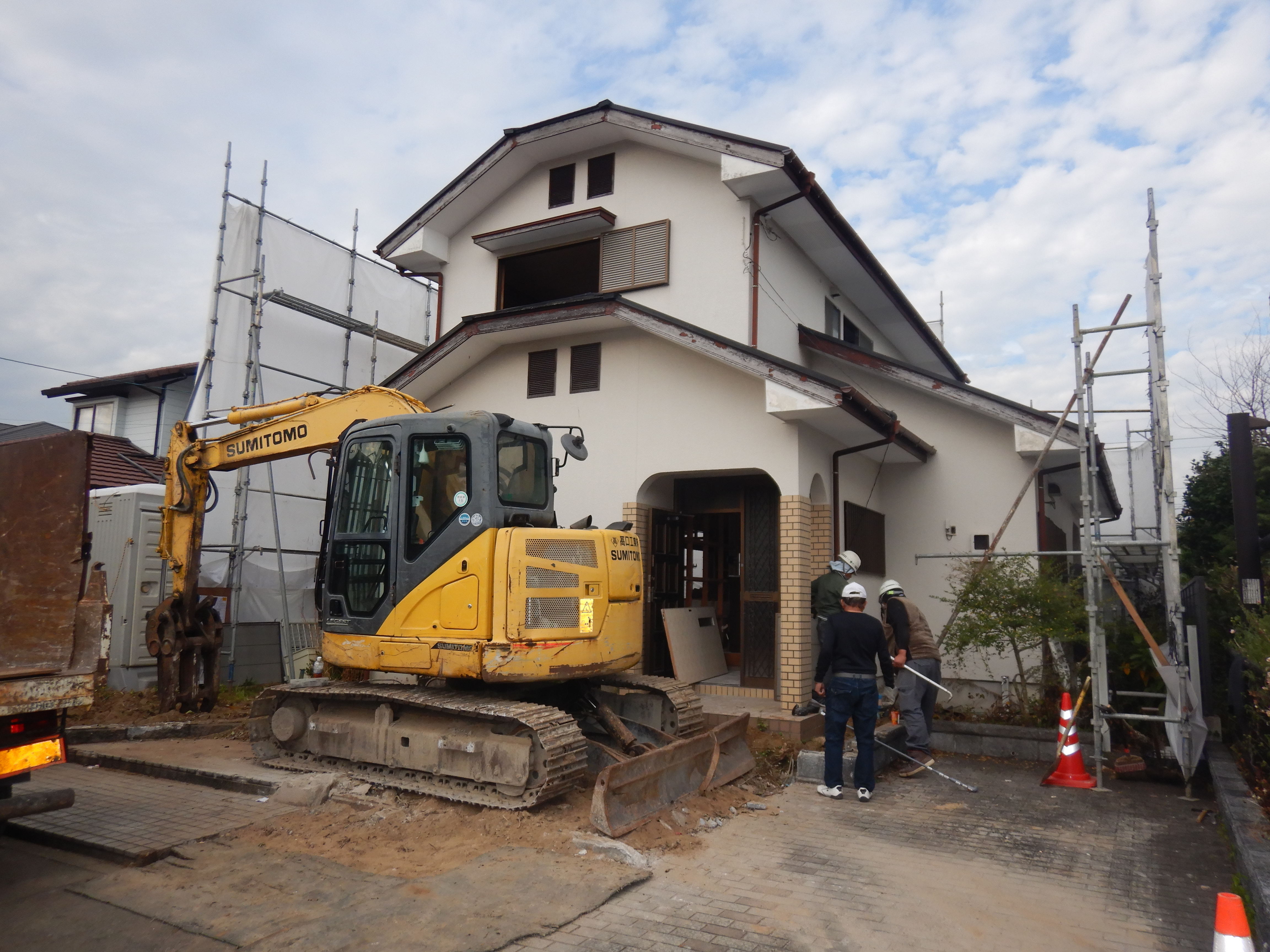 むさしヶ丘解体